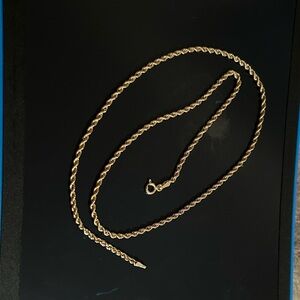 14k Elegant Gold Chain Necklace